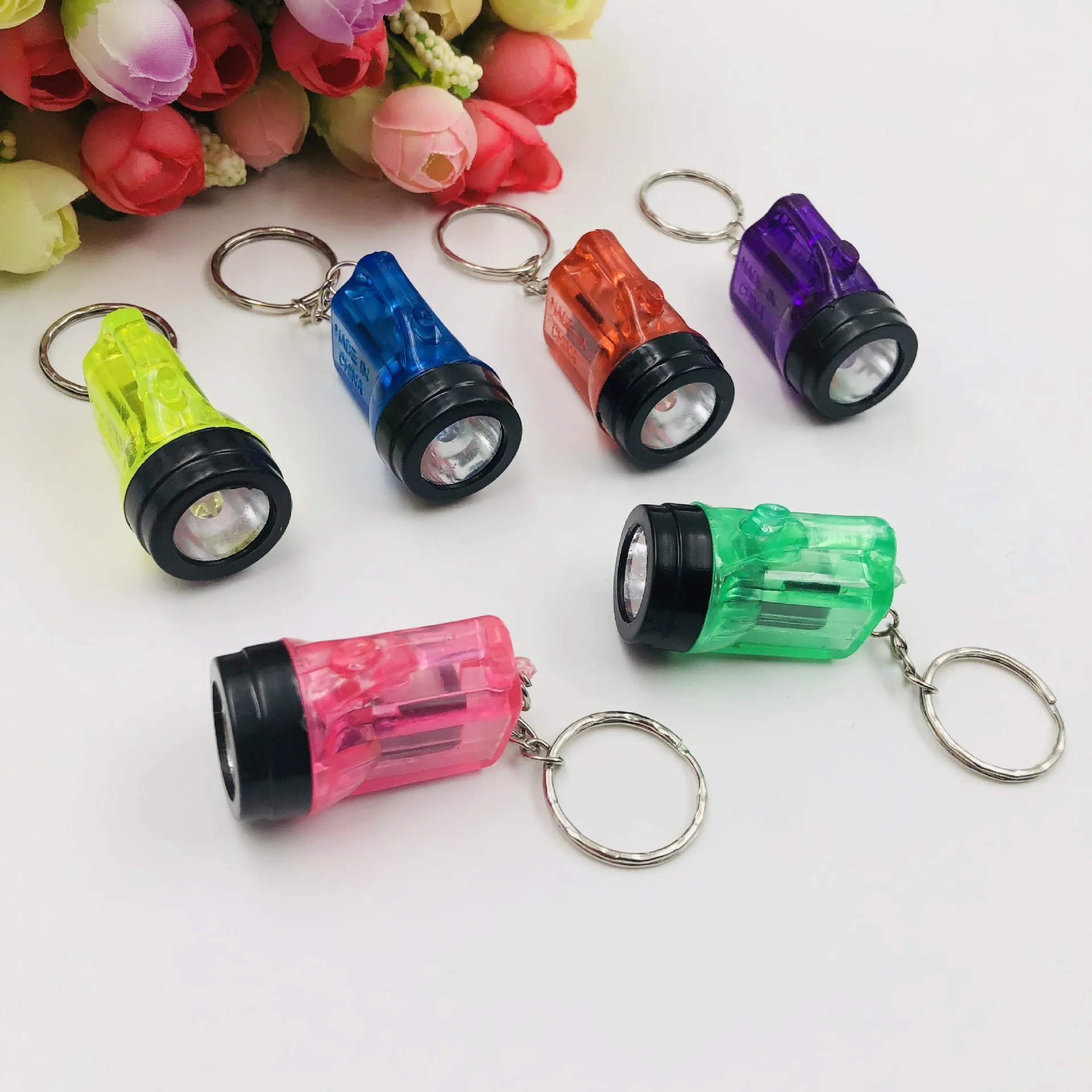 Promotional Gift Mini Plastic Electric Torch Bright Light Lighting LED Miner's Lamp Keychain
Promotional Gift Mini Plastic Electric Torch Bright Light Lighting LED Miner's Lamp Keychain