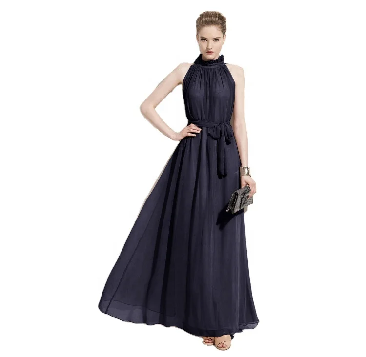 2021Hot Sale High Quality Chiffon Clothes Ladies High Neck Long Maxi Party Dress For Women
2021Hot Sale High Quality Chiffon Clothes Ladies High Neck Long Maxi Party Dress For Women