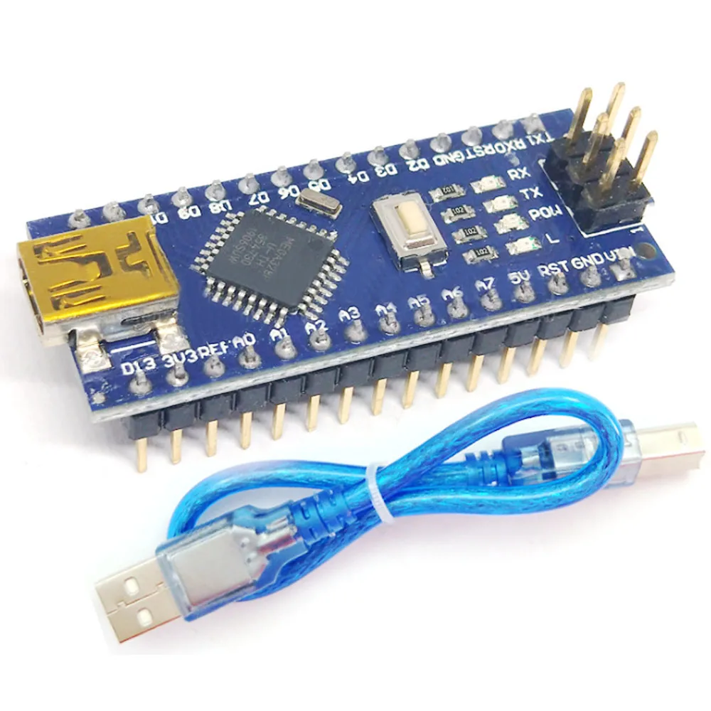 Mini Usb Nano V3 0 Atmega328p Ch340g 5v 16m Micro Controller Board For