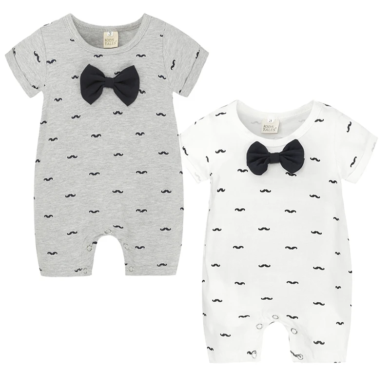 Summer Baby Boy Romper Infant Short Sleeve Gentleman Romper With Bow Tie Baby Boys Clothes, As picture
Summer Baby Boy Romper Infant Short Sleeve Gentleman Romper With Bow Tie Baby Boys Clothes, As picture