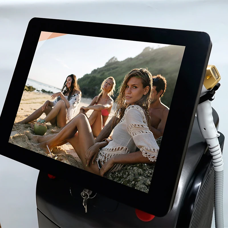 2021 Big Power 600W 808nm Diode Laser 3 wavelength suitable for all skin Hair Removal Machine beauty products 
2021 Big Power 600W 808nm Diode Laser 3 wavelength suitable for all skin Hair Removal Machine beauty products