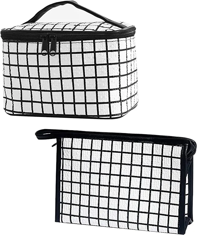 Qetesh 2021 Luxury Cosmetic Bags PU Cosmetic Bags With Custom Logo For Women, White
Qetesh 2021 Luxury Cosmetic Bags PU Cosmetic Bags With Custom Logo For Women, White