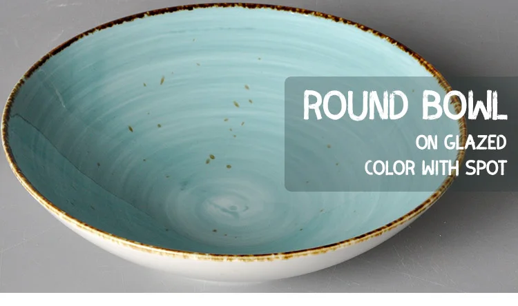 2020 New Design Direct Factory Good Quality Table Top Wholesale Ceramic Bowl Hotel Restaurant Porcelain Soup Bowl Salad Bowl