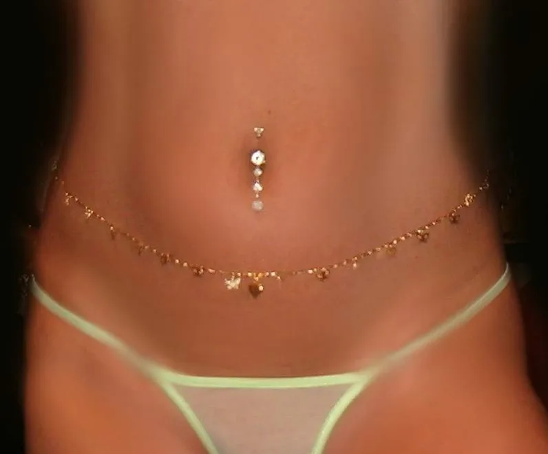 Fashion Body Jewelry Simple Gold Plated Sexy Butterfly Bikini Belly Body Chain Butterfly Pendant Waist Chain For Women
Fashion Body Jewelry Simple Gold Plated Sexy Butterfly Bikini Belly Body Chain Butterfly Pendant Waist Chain For Women