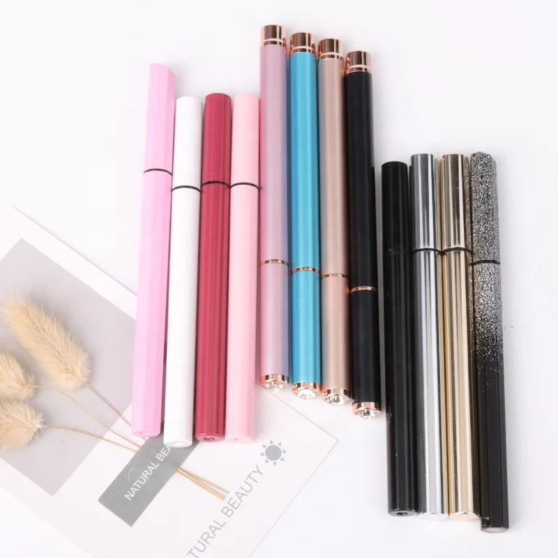New Design 2 In 1 Private Label Custom Logo Colored Waterproof Glitter Liquid Black Lashglue Glue Pen Eyeliner For Makeup 
New Design 2 In 1 Private Label Custom Logo Colored Waterproof Glitter Liquid Black Lashglue Glue Pen Eyeliner For Makeup