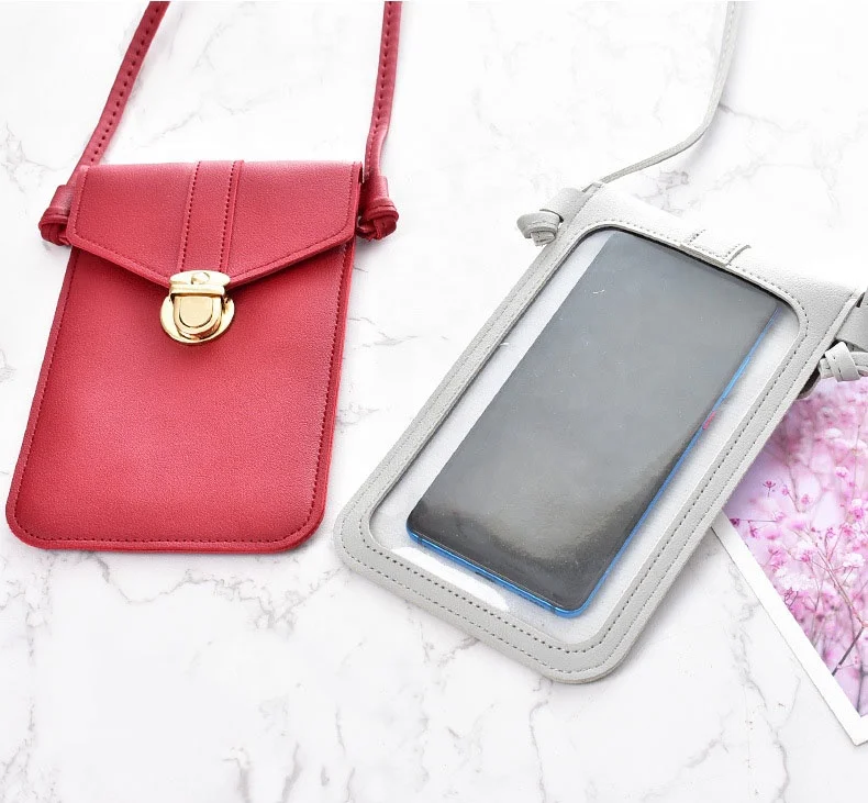 OEM Morden mini travel purse bags for passport waterproof clear pvc window touch screen cell mobile phone crossbody shoulder bag, Pink,dark pink,light blue, black,dark green,grey,dark grey, red
OEM Morden mini travel purse bags for passport waterproof clear pvc window touch screen cell mobile phone crossbody shoulder bag, Pink,dark pink,light blue, black,dark green,grey,dark grey, red