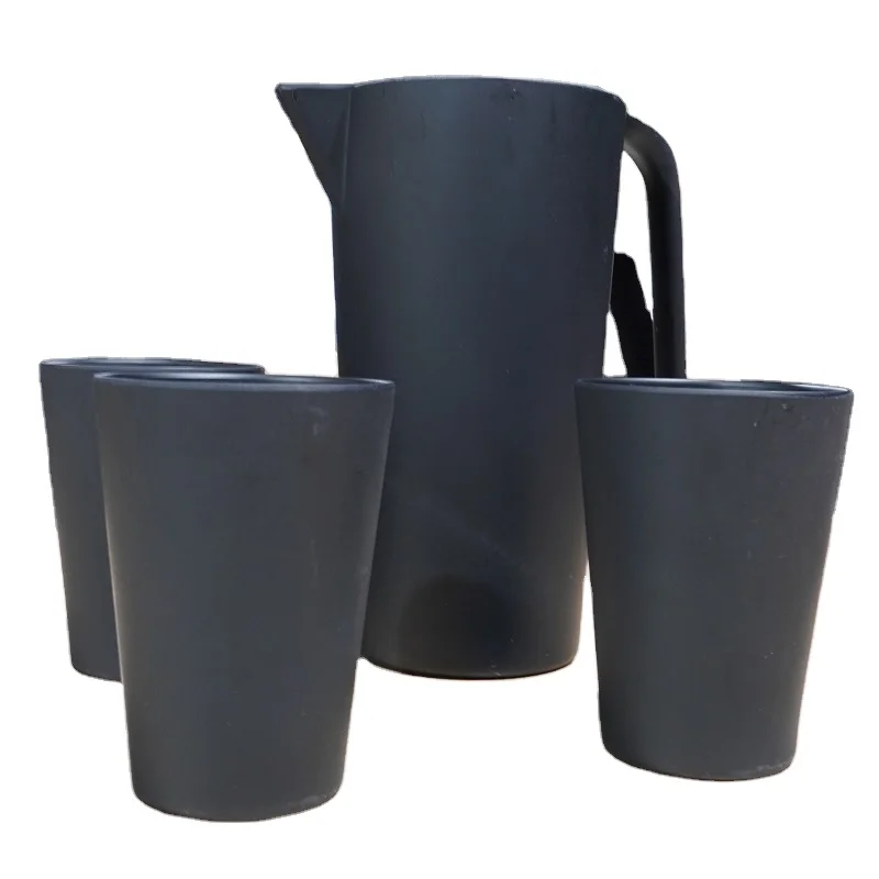 Anti Bacteria Biodegradable No Harmful Substances Bamboo Fiber pla Coffee Water Jug With Lid, Green/red/blue/black/grey
Anti Bacteria Biodegradable No Harmful Substances Bamboo Fiber pla Coffee Water Jug With Lid, Green/red/blue/black/grey