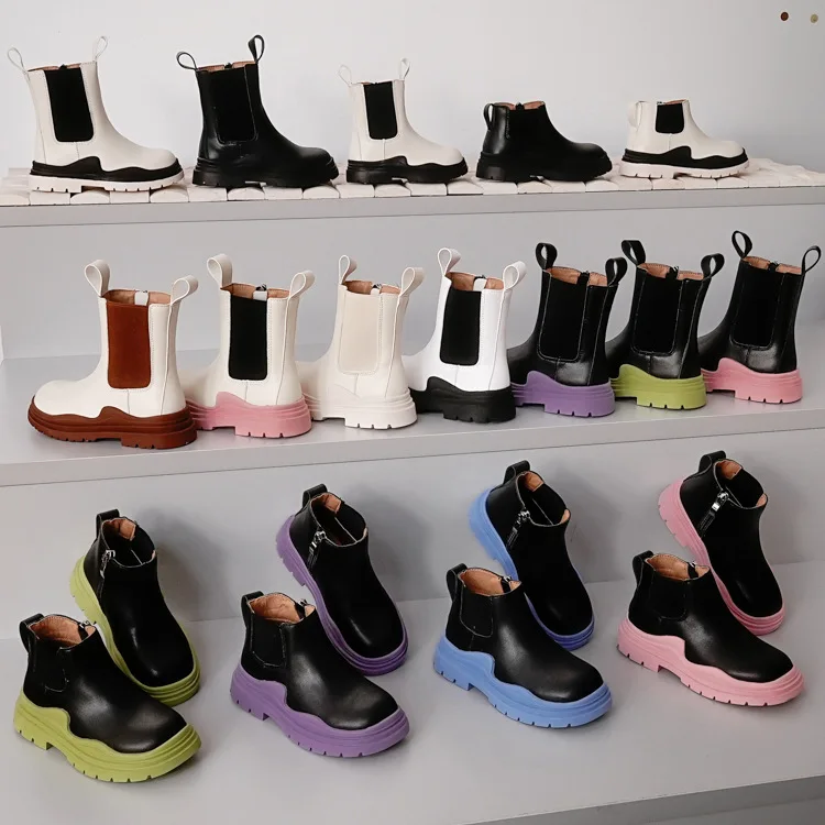 2021 New Arrival Kids Boots Autumn And Winter Children Girls Zipper Shoes Student Trend Leather Chelsea Boots, Custom color
2021 New Arrival Kids Boots Autumn And Winter Children Girls Zipper Shoes Student Trend Leather Chelsea Boots, Custom color