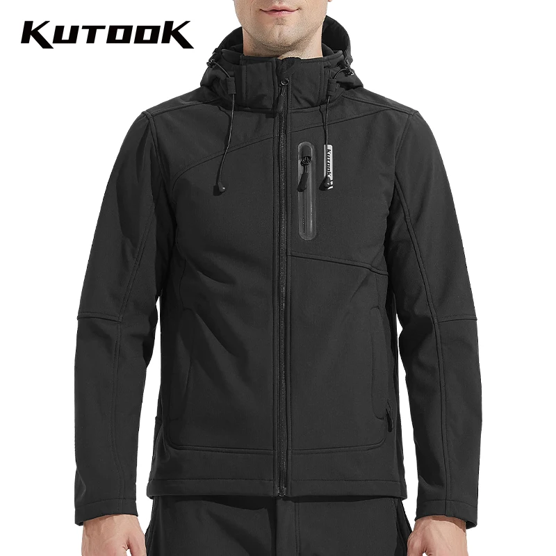 KUTOOK Winter Men Anti Wear Large Pockets Fleece Warm Windproof Waterproof Bicycle Cycling Jacket HC003, Black
KUTOOK Winter Men Anti Wear Large Pockets Fleece Warm Windproof Waterproof Bicycle Cycling Jacket HC003, Black