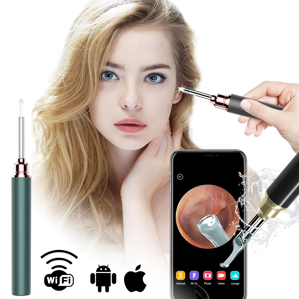 Rechargeable wireless ear wax removal, wifi smart electric visual ear pick with camera
Rechargeable wireless ear wax removal, wifi smart electric visual ear pick with camera