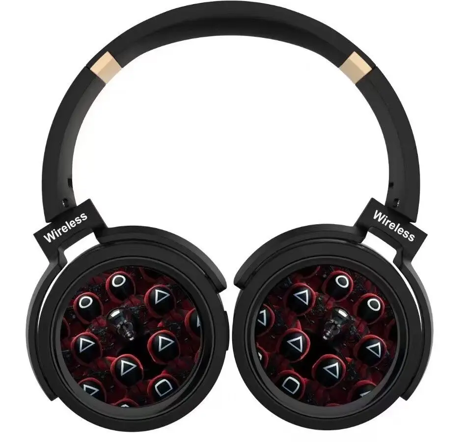 2021 New Arrival Squid Game Girls Boys Hi-Fi Stereo Foldable Wireless Over-Ear Headphones
2021 New Arrival Squid Game Girls Boys Hi-Fi Stereo Foldable Wireless Over-Ear Headphones