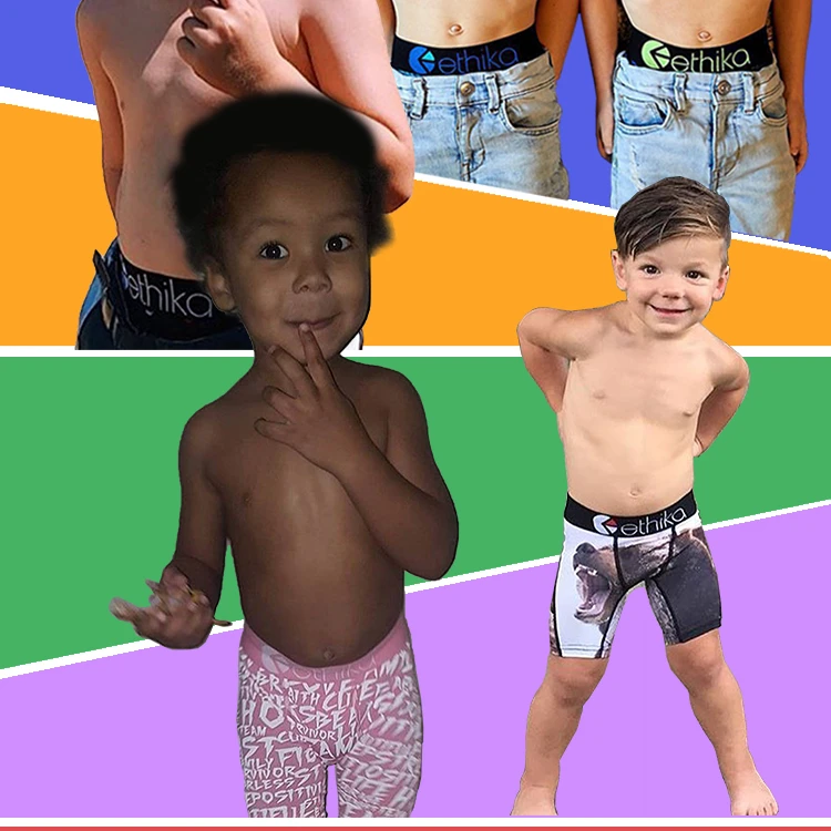 Hot Selling High Waist Printed Custom Design Boxer Shorts Ethika Boxer Ethika Underwear For Kids
Hot Selling High Waist Printed Custom Design Boxer Shorts Ethika Boxer Ethika Underwear For Kids