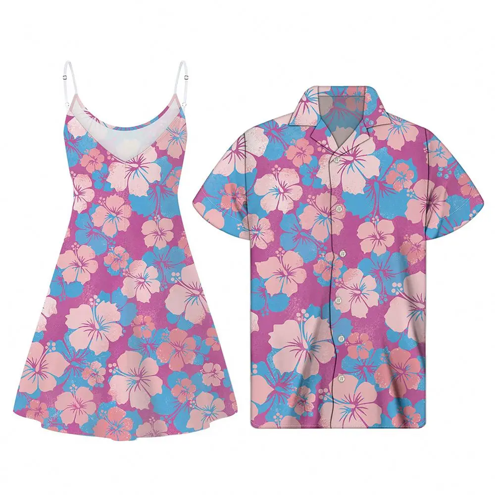 Women Club Dresses Sexy Hawaii Samoa Blue Hibiscus Pink Pattern Couples Matching Clothes Slip V Neck Plus Size Women Dresses, Customized color
Women Club Dresses Sexy Hawaii Samoa Blue Hibiscus Pink Pattern Couples Matching Clothes Slip V Neck Plus Size Women Dresses, Customized color