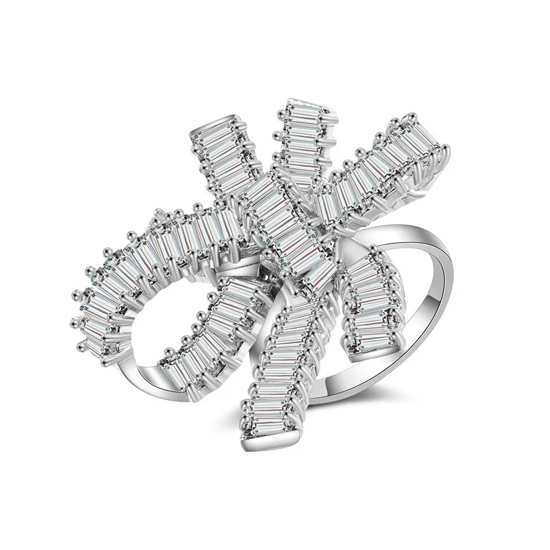Amazon best selling simple fashion cheap zircon aaa ring brass white gold plated geometric knot ring jewelry for women
Amazon best selling simple fashion cheap zircon aaa ring brass white gold plated geometric knot ring jewelry for women