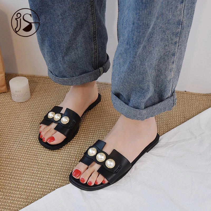 Women female lady slippers Hot summer shoes Pearl fashion flat sandals Factory wholesale summer new style slippers, Picture
Women female lady slippers Hot summer shoes Pearl fashion flat sandals Factory wholesale summer new style slippers, Picture
