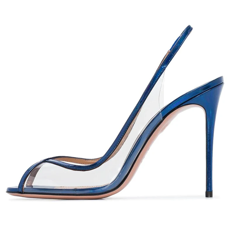 2020 New Arrival Blue PU Leather Clear PVC Stiletto High Heel Shoes Party Pumps for Women
2020 New Arrival Blue PU Leather Clear PVC Stiletto High Heel Shoes Party Pumps for Women