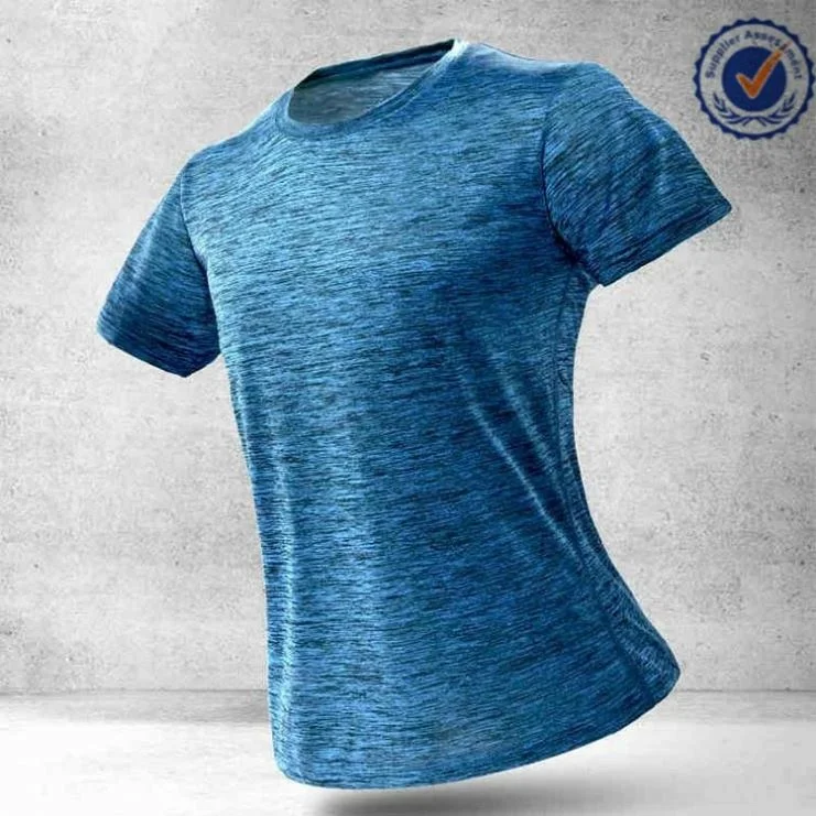 مخصص اللياقة البدنية رجل الرياضة ارتداء الموجبة Dri صالح رياضة T قميص