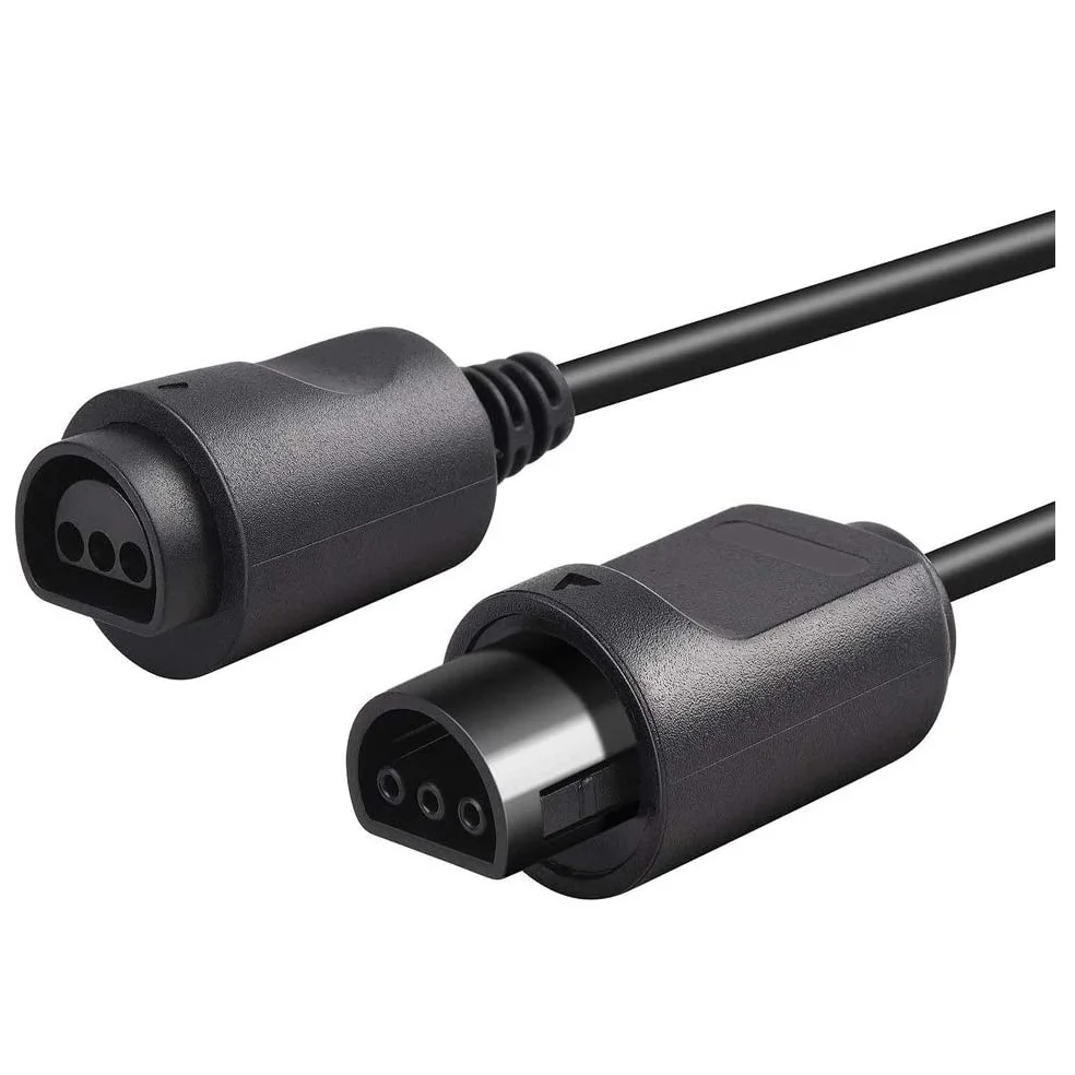 N64 Extension Cord Cables for Nintendo N64 64 Controller Game Pad Joystick Console, Black
N64 Extension Cord Cables for Nintendo N64 64 Controller Game Pad Joystick Console, Black