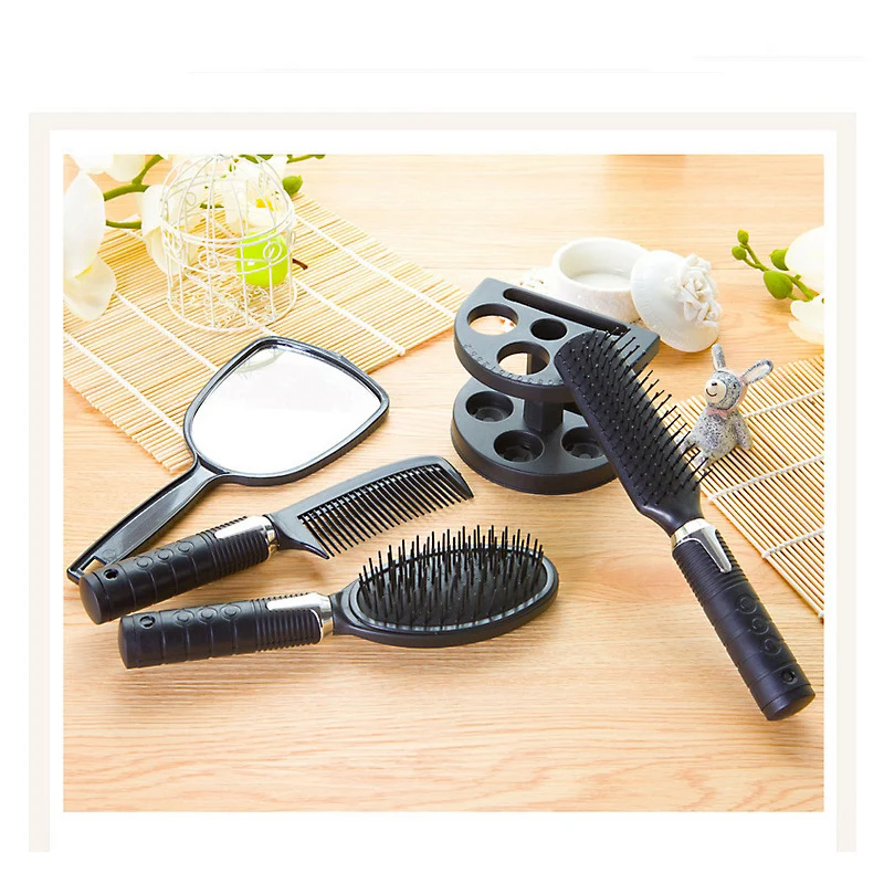 1 Set (4Pcs/Set) Comb Hairbrush Professional Hair Salon Comb Mirror Barber Brushes Anti-Static Care Styling Comb
1 Set (4Pcs/Set) Comb Hairbrush Professional Hair Salon Comb Mirror Barber Brushes Anti-Static Care Styling Comb