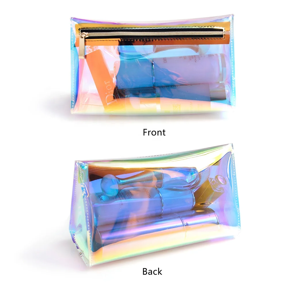 Customizable Styles Clear Tpu Pvc Zipper Transparent Makeup Bag Organizer Cosmetic Pouch Make Up Travel Beauty Bag, Holographic
Customizable Styles Clear Tpu Pvc Zipper Transparent Makeup Bag Organizer Cosmetic Pouch Make Up Travel Beauty Bag, Holographic