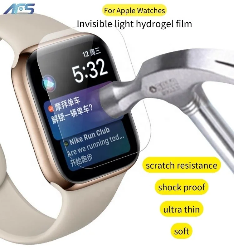 

AFS Hydrogel 3D soft Screen Protector Smart watch Guard TPU Film for iWatch series 9 8 7 ultra SE 49mm 41mm 45mm 42mm 44mm 40mm