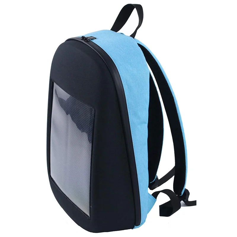 Creative Smart LED Backpack Cool Black Customizable Laptop Backpack Innovative School Bag
Creative Smart LED Backpack Cool Black Customizable Laptop Backpack Innovative School Bag