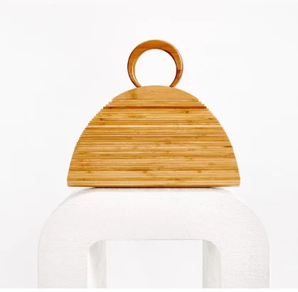 Ellyson2020 New Summer Bamboo Beach Bag Women Vintage Wooden Ring Handle Half Moon Woven Handbag Ladies Retro Straw bag Casual V, Beige
Ellyson2020 New Summer Bamboo Beach Bag Women Vintage Wooden Ring Handle Half Moon Woven Handbag Ladies Retro Straw bag Casual V, Beige