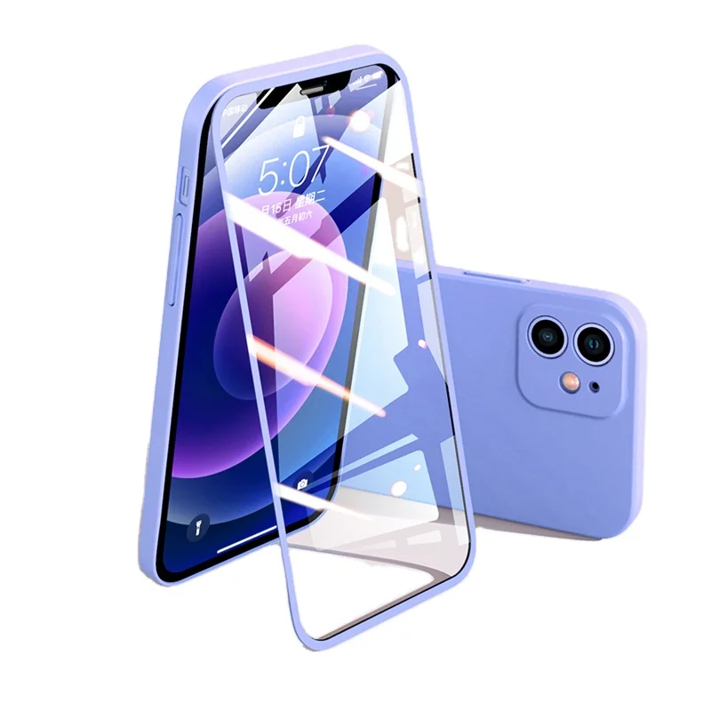 Laudtec Tempered Glass Transparent Phone Back Coque 360 Full Body Protective Phone Case For iPhone 13 12 Mini 11 Pro Max X XS, Black, navy blue, brown
Laudtec Tempered Glass Transparent Phone Back Coque 360 Full Body Protective Phone Case For iPhone 13 12 Mini 11 Pro Max X XS, Black, navy blue, brown