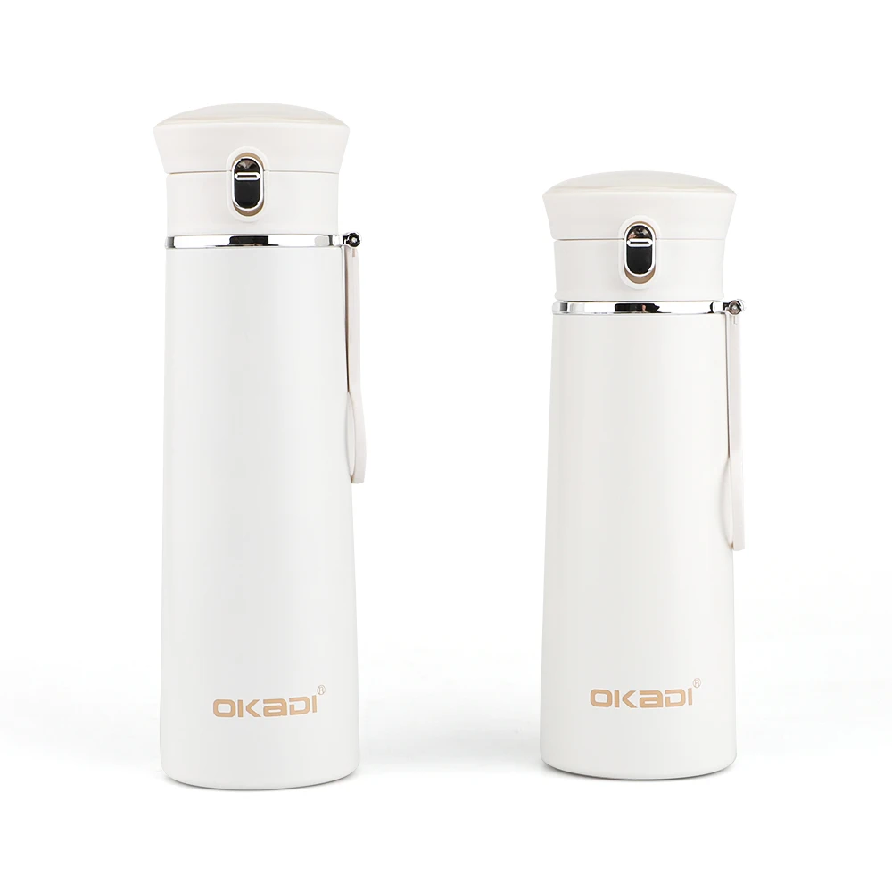 OKADI Private Label Thermos Stainless Steel Travel Thermos Vacuum One-Touch Thermos, Customized color
OKADI Private Label Thermos Stainless Steel Travel Thermos Vacuum One-Touch Thermos, Customized color