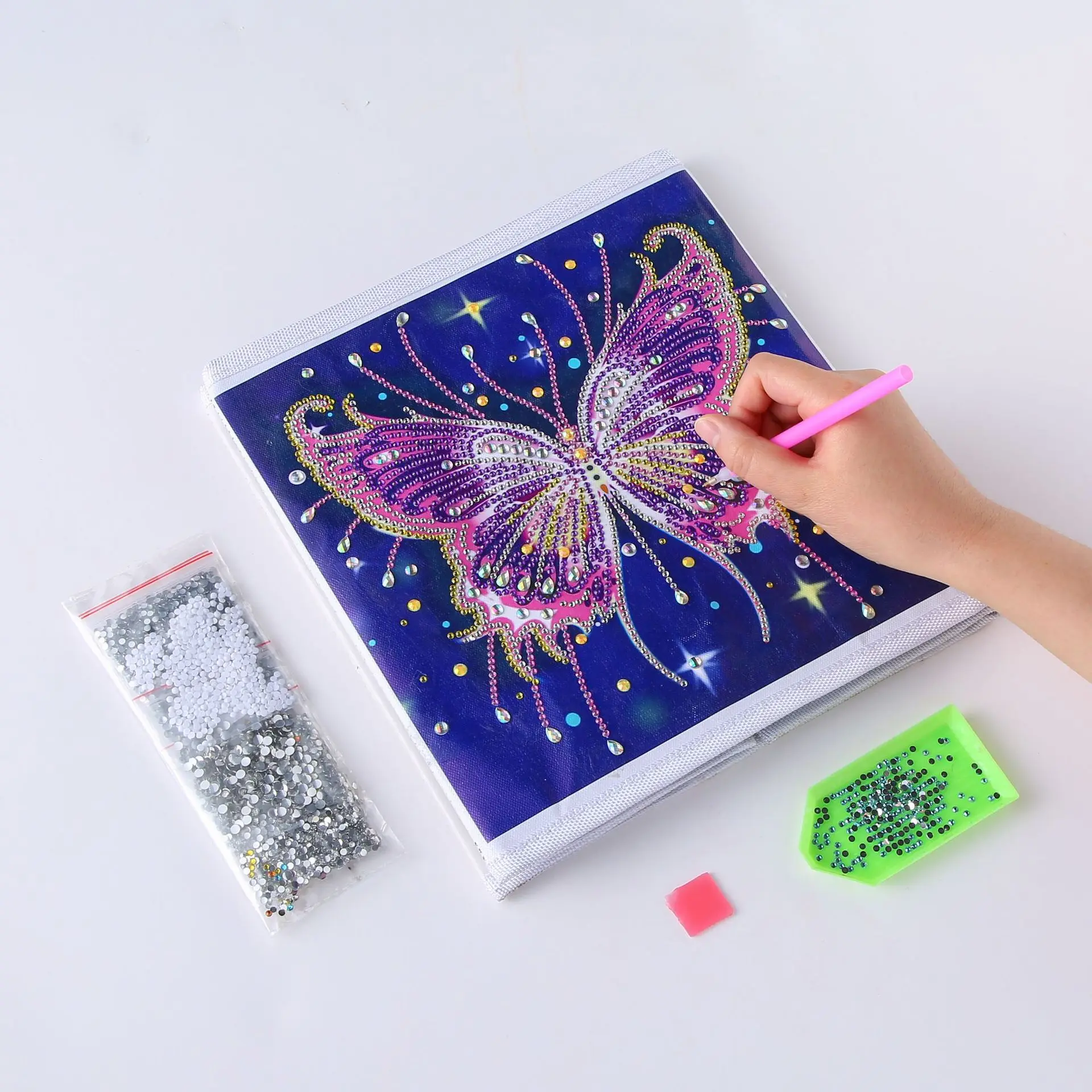 Butterfly DIY 5D Diamond Painting Folding Storage Cubes Boxes Foldable Basket Bin Kid Rooms/Playroom Cube for Pet/Kids Toys
Butterfly DIY 5D Diamond Painting Folding Storage Cubes Boxes Foldable Basket Bin Kid Rooms/Playroom Cube for Pet/Kids Toys