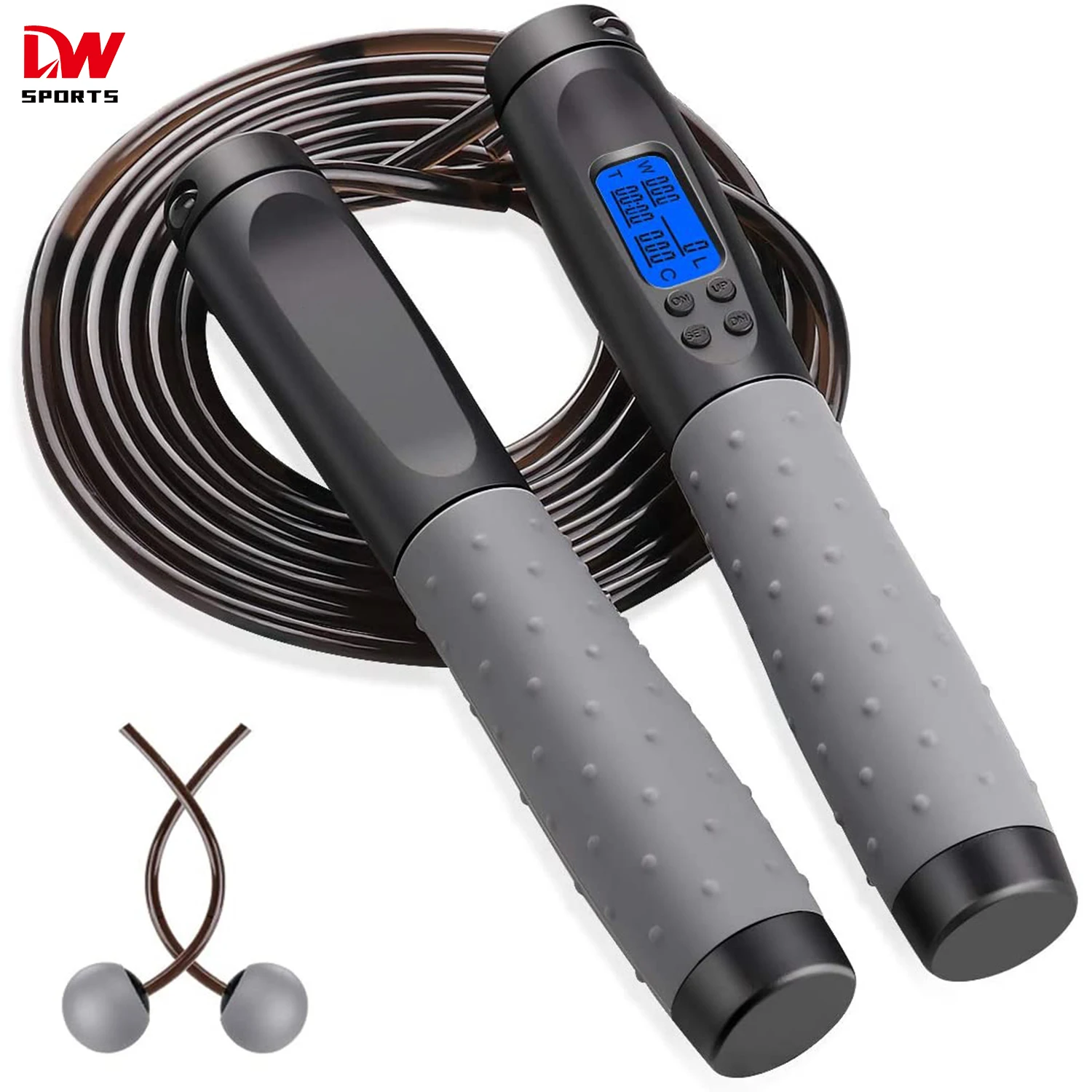 DW SPORTS Hot Selling smart jump rope heavy jump rope ropeless jump rope, Customized color
DW SPORTS Hot Selling smart jump rope heavy jump rope ropeless jump rope, Customized color