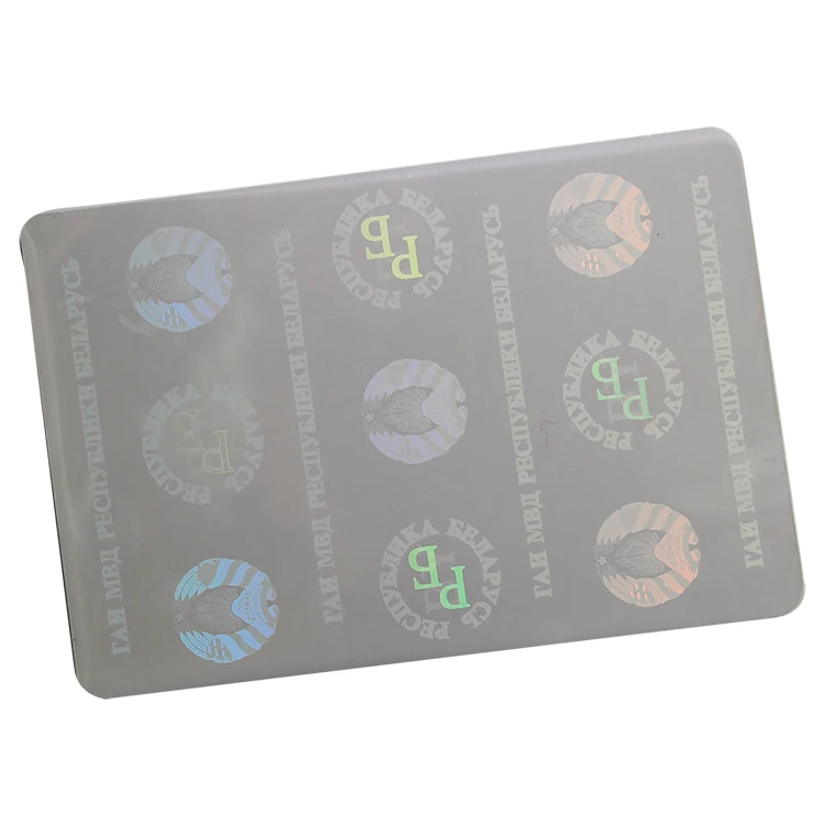 customized offset printing card film, full color offset printing pvc card