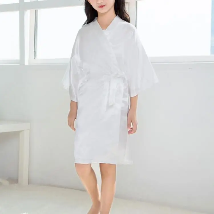 SHINING High Quality Boys And Girls Silk Bandage Children Bathrobe Casual Solid Color Kids Homewear, White,pink,purple,black,fuchsia,watermelon pink, navy,blue,light pink
SHINING High Quality Boys And Girls Silk Bandage Children Bathrobe Casual Solid Color Kids Homewear, White,pink,purple,black,fuchsia,watermelon pink, navy,blue,light pink