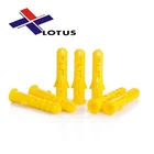 Pieces Plastic Anchors 100 Pieces 6*30 Plastic Winged Butterfly Anchor Plastic Screw Anchor