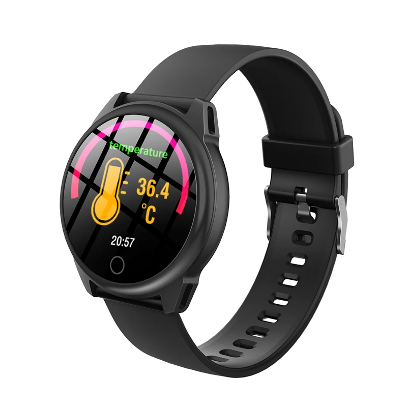 Smart Watch Body Temperature H23 Health Tracker Medical Wrist Wristband Bracelet Wearable Thermometer Watch
Smart Watch Body Temperature H23 Health Tracker Medical Wrist Wristband Bracelet Wearable Thermometer Watch