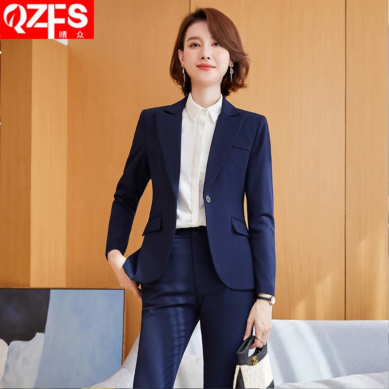Ladies Office Career women suits formal wear women Two-Piece Suit For Women Business Suits manufacturer
Ladies Office Career women suits formal wear women Two-Piece Suit For Women Business Suits manufacturer