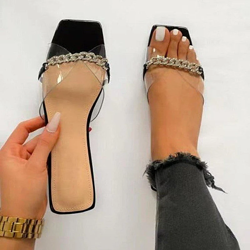 2021 Summer Women's Flat Jelly Footwear Beach Slides Casual Ladies Slippers Design Outdoor Dress Sandals New Fashion Shoes
2021 Summer Women's Flat Jelly Footwear Beach Slides Casual Ladies Slippers Design Outdoor Dress Sandals New Fashion Shoes