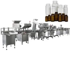 Pharmaceutical Automatic Bottle Capsule Tablet Counting and Filling Line Packaging Line
