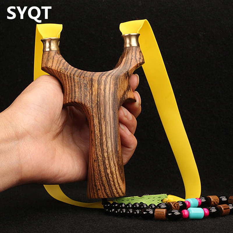 Solid Red Sandalwood Quick-press Slingshot Free Tied Feel King Outdoor Competitive Hunting Slingshot Copper Head Slingshot
Solid Red Sandalwood Quick-press Slingshot Free Tied Feel King Outdoor Competitive Hunting Slingshot Copper Head Slingshot