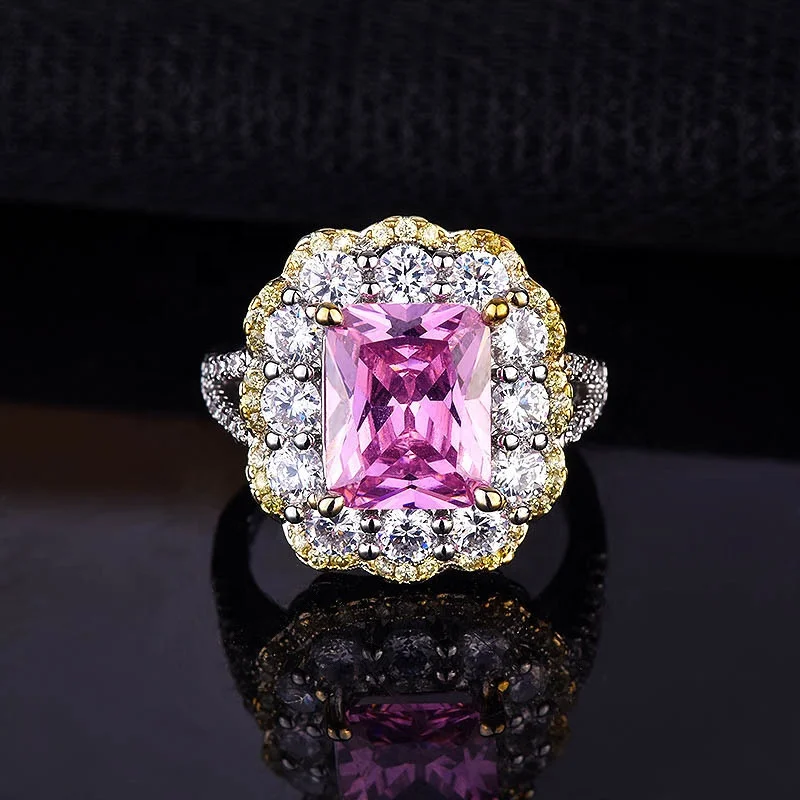 New arrival Square Simulated Zircon Jewelry Engagement Ring for Women with Top Quality Cubic Zirconia Stone Jewelry Gifts
New arrival Square Simulated Zircon Jewelry Engagement Ring for Women with Top Quality Cubic Zirconia Stone Jewelry Gifts