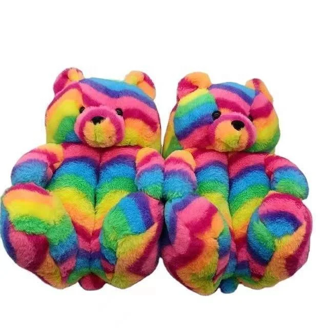 Teddy Bear Slippers 2022 Fuzzy Warm Cotton Slides Wholesale Plush Adult Slipper House Teddy Bear Slippers For Women Girls
Teddy Bear Slippers 2022 Fuzzy Warm Cotton Slides Wholesale Plush Adult Slipper House Teddy Bear Slippers For Women Girls