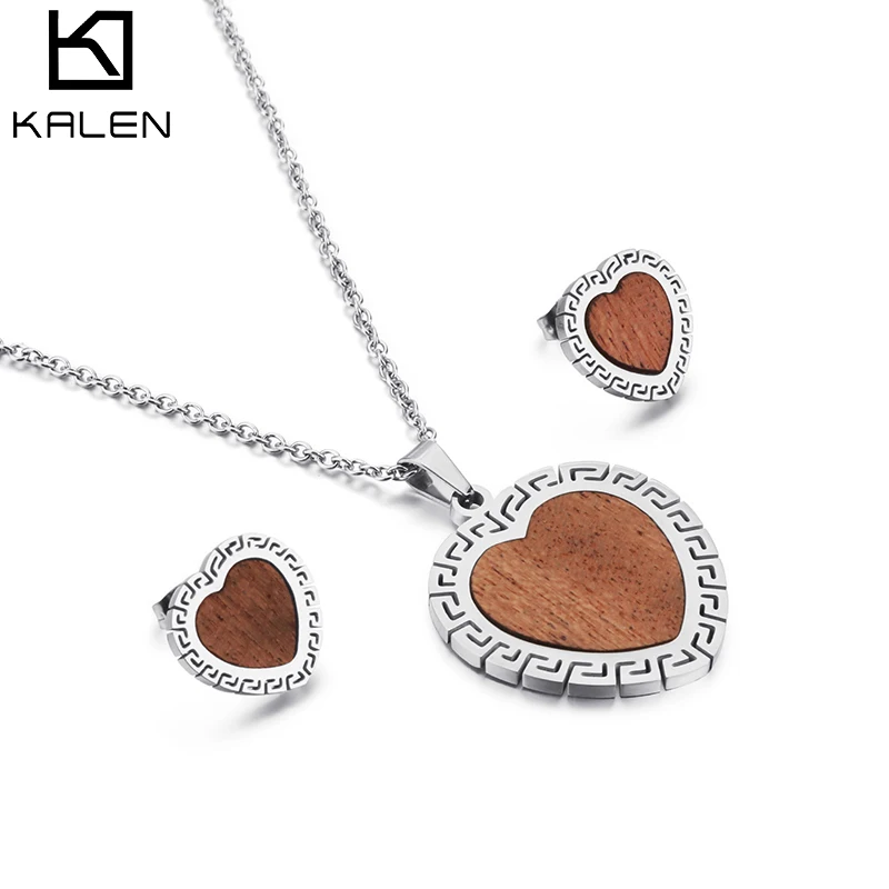 Stylish Elegant Party Women Heart Earrings Pendant Necklace Jewelry Set, Gold/rose gold/silver
Stylish Elegant Party Women Heart Earrings Pendant Necklace Jewelry Set, Gold/rose gold/silver