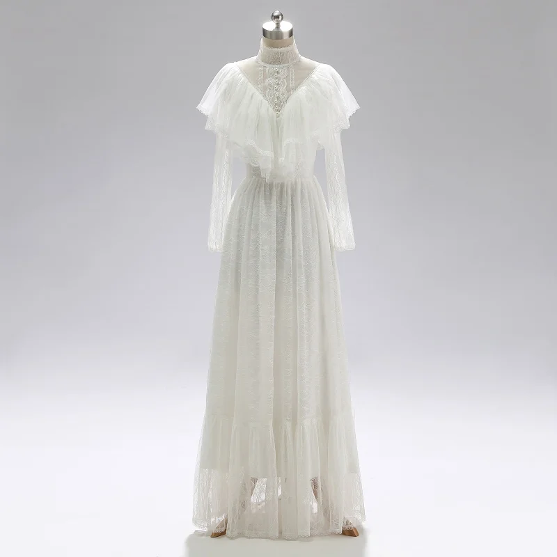 FANWEIMEI#1095 VINTAGE REAL PICTURE VICTORIAN STYLE Long Sleeve Wedding Dress Wedding Dress, Lvory
FANWEIMEI#1095 VINTAGE REAL PICTURE VICTORIAN STYLE Long Sleeve Wedding Dress Wedding Dress, Lvory