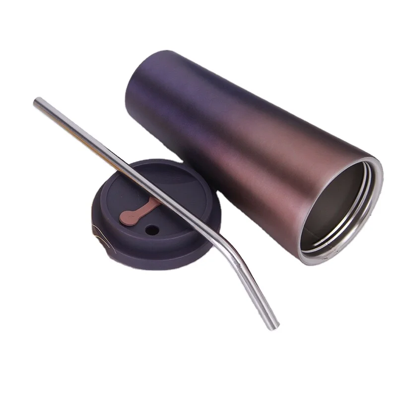 Hot sale double wall 304 stainless steel Travel Coffee Mug Personality custom tumbler with straw, Customized color
Hot sale double wall 304 stainless steel Travel Coffee Mug Personality custom tumbler with straw, Customized color