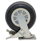 office chair catser threaded stem rubber wheel industrial caster wheels