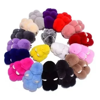 Colorful Rex Rabbit Fur Key chain Wallet Pom Pom Car Pendant Cute rabbit foot Doll KeyChain, As picture/customized
Colorful Rex Rabbit Fur Key chain Wallet Pom Pom Car Pendant Cute rabbit foot Doll KeyChain, As picture/customized