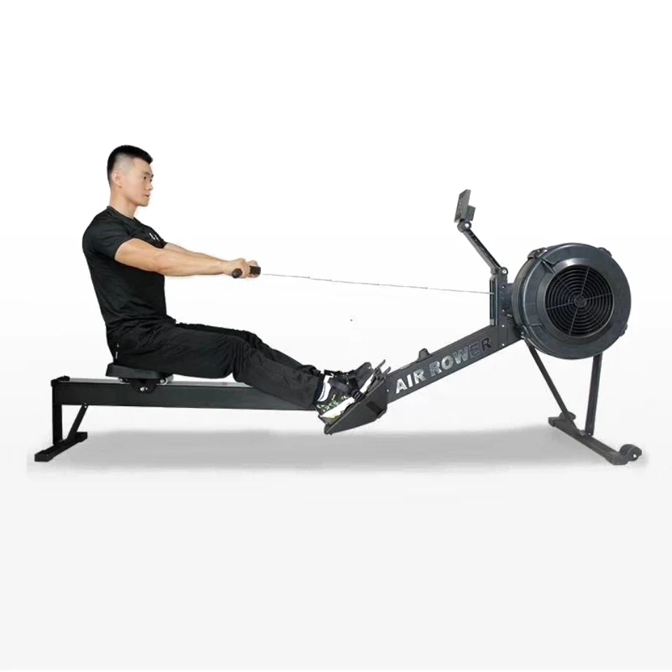 Fitness Home Workout Rower Gym Wind Resistence Exercise Rowing Machine, Black
Fitness Home Workout Rower Gym Wind Resistence Exercise Rowing Machine, Black