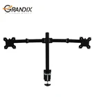 Dual Monitor Arms Fully Adjustable Desk Mount,Articulating Desktop Stand