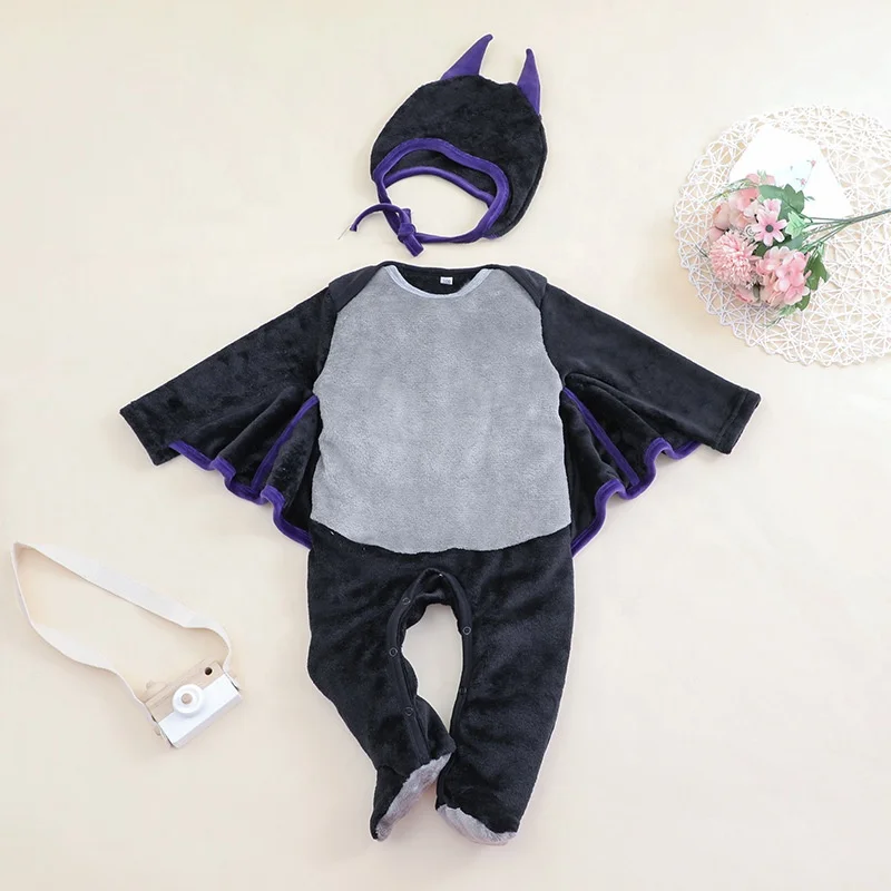 Baby Clothes Romper Autumn Winter Baby Boy Girl Clothes Long Sleeve Kids Jumpsuit with hat Infant Halloween Costume, As picture
Baby Clothes Romper Autumn Winter Baby Boy Girl Clothes Long Sleeve Kids Jumpsuit with hat Infant Halloween Costume, As picture