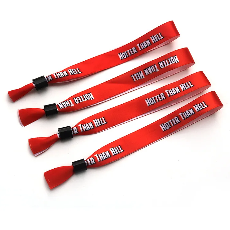 Customized Textile Festival Wrist Bands Tags With Adjustable Bead/ button Woven Thread Fabric Cloth Wristbands 15X350MM
Customized Textile Festival Wrist Bands Tags With Adjustable Bead/ button Woven Thread Fabric Cloth Wristbands 15X350MM